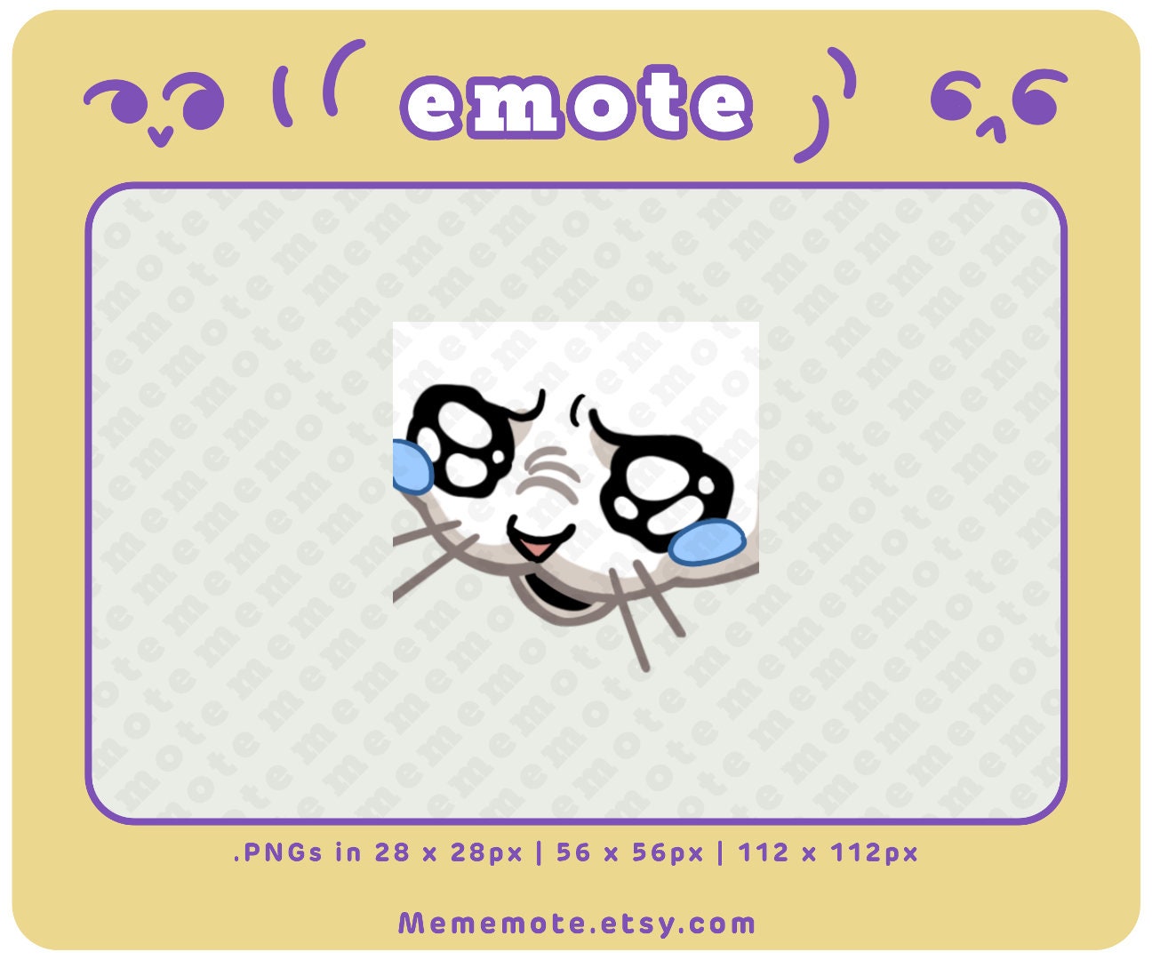 Crying Cat Cute - Etsy