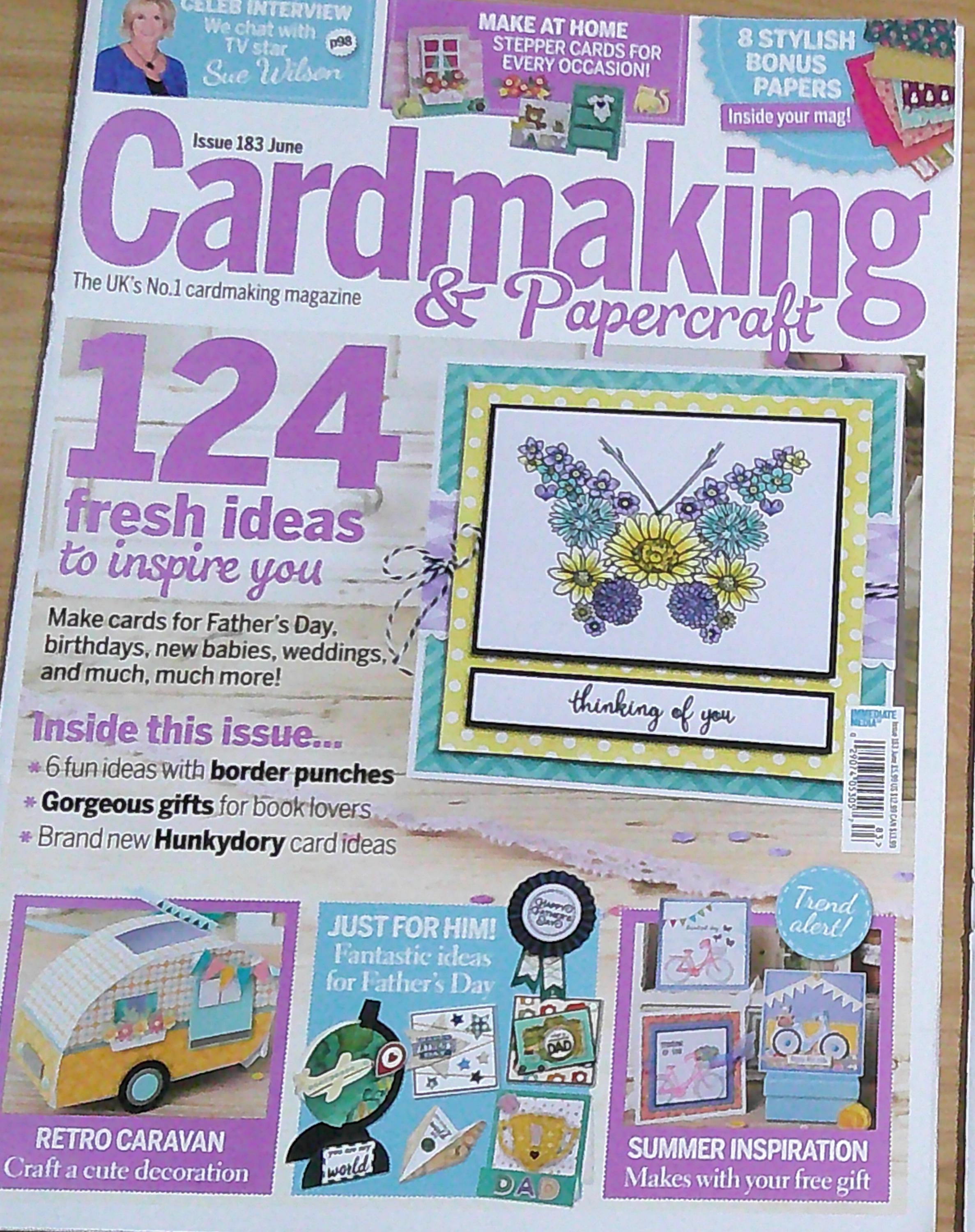 Cardmaking & Papercraft- Issues 183/185- June 2018/ Aug 2018 - Etsy