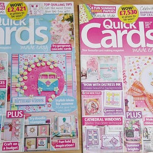 Quick Cards Made Easy - numéros 141/142 - juillet 2015/août 2015