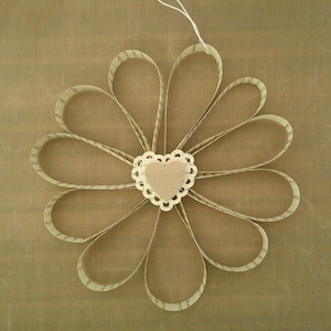 Wooden Heart Ornament