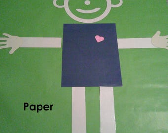 Mat Man Center Activity