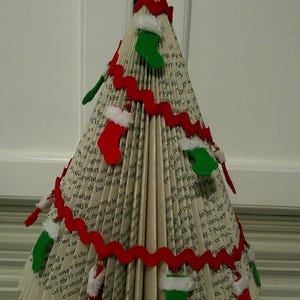 Stocking Book Tree
