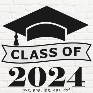 Seniors Class of 2024 Sweatpants Graduation Gifts Logo 