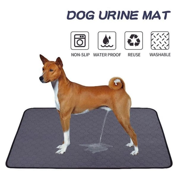Reusable Waterproof Pet Mat: Multipurpose Dog Pee Pad & Car Seat Cover