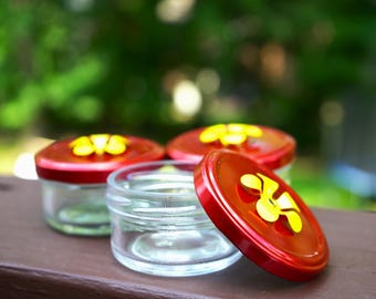 Glass Jar Replacement for Hummingbird Feeder: Garden Decor