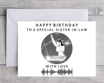 Happy Birthday Card Birthday Card Sister In Law Sister Soulmate Friend Someone Special