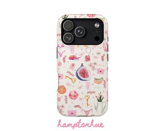Rosa Collage Handyhülle - Rosa Pastell Hülle - Disco Coquette iPhone Samsung Hülle