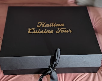 Personalized Magnetic Gift Box: Luxury Keepsake with Ribbon
