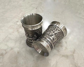 WMF Sinn German Heavy Pewter Shot Glass Cup - Etsy