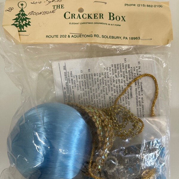 Cracker Box Ornaments Etsy