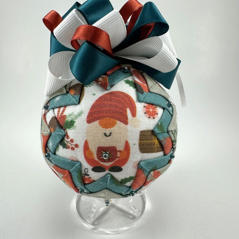 Fabric Gnome Ornament main image 0