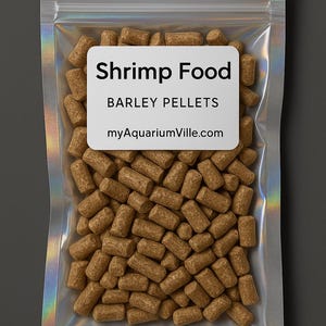 Buy 2 Get 1 Free Barley Pellets Shrimp and Snail Food – 30g for Cherry Shrimp, Neocaridina, Caridina, Mystery Snails