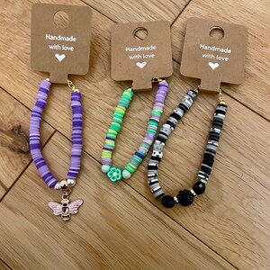 Personalised Clay Bead Bracelets zdjęcie 6