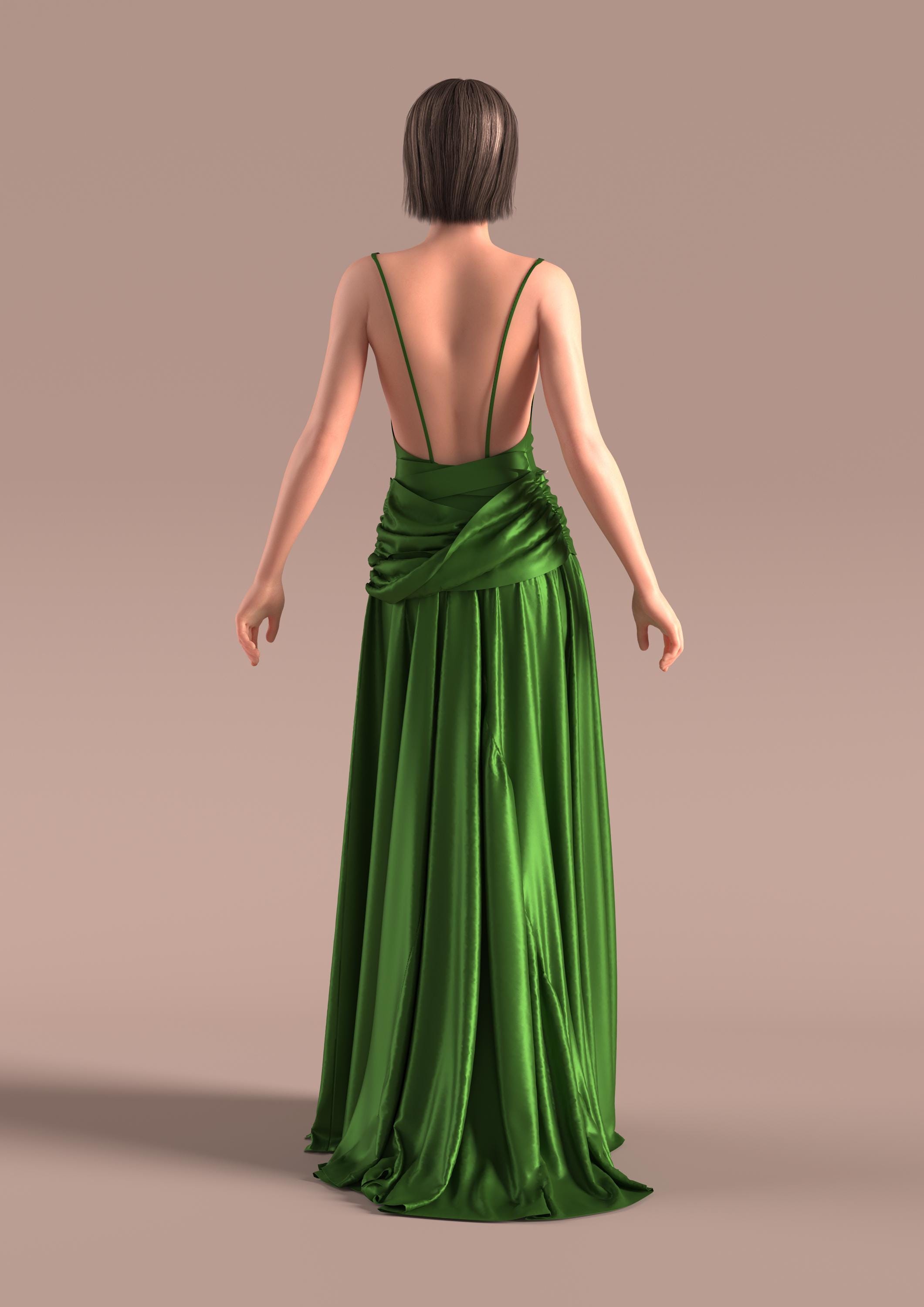 kiera knightley green dress Alexa Chung Just Re-Created Keira Knightley's Iconic Atonement Dress