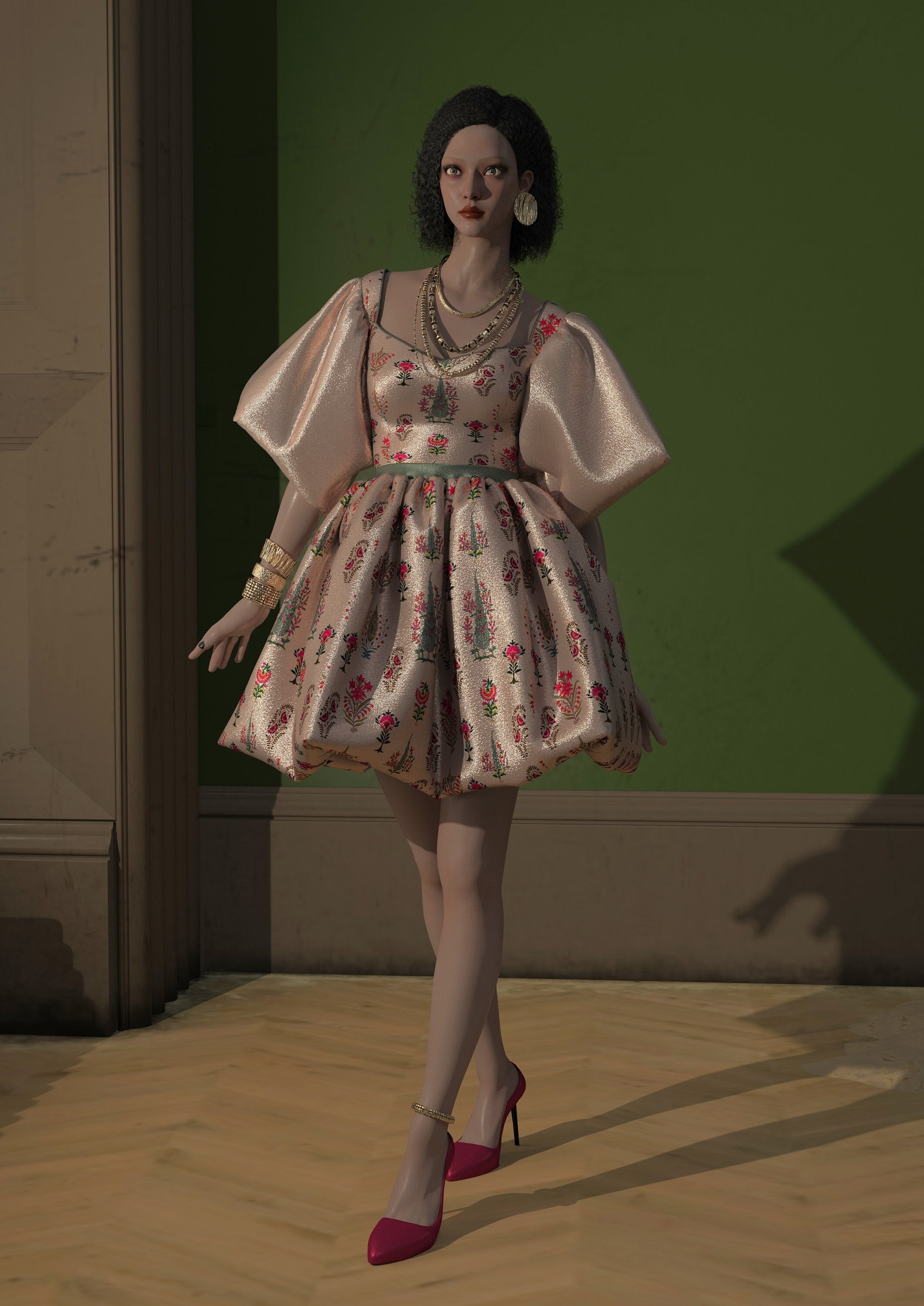marvelous designer dress Patterns Size:5t Buy Pakistani Salwar Suit Memorial Day Clo3d