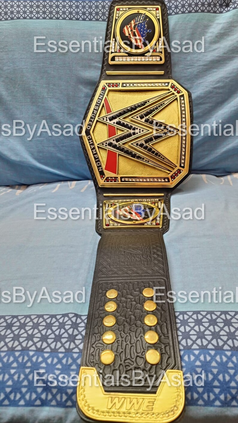 New Undisputed Heavyweight Championship Replica Title Belt Premium