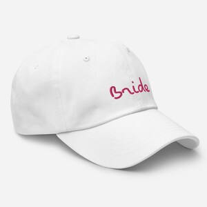 Bride & Bombshell Bachelorette Hats | Island Love Inspired Embroidered Baseball Caps | Bridal Party Hats | Bridesmaid Gifts image 6