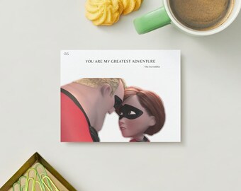 The Incredibles - Movie Quote Cards - Instant Download, Printable Cards, Unique Film-Inspired, Special Occasion, Movie Quotes. (One card)