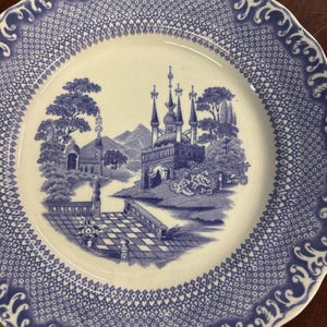 Rohrstrand Purple Plate - 9.5 inches