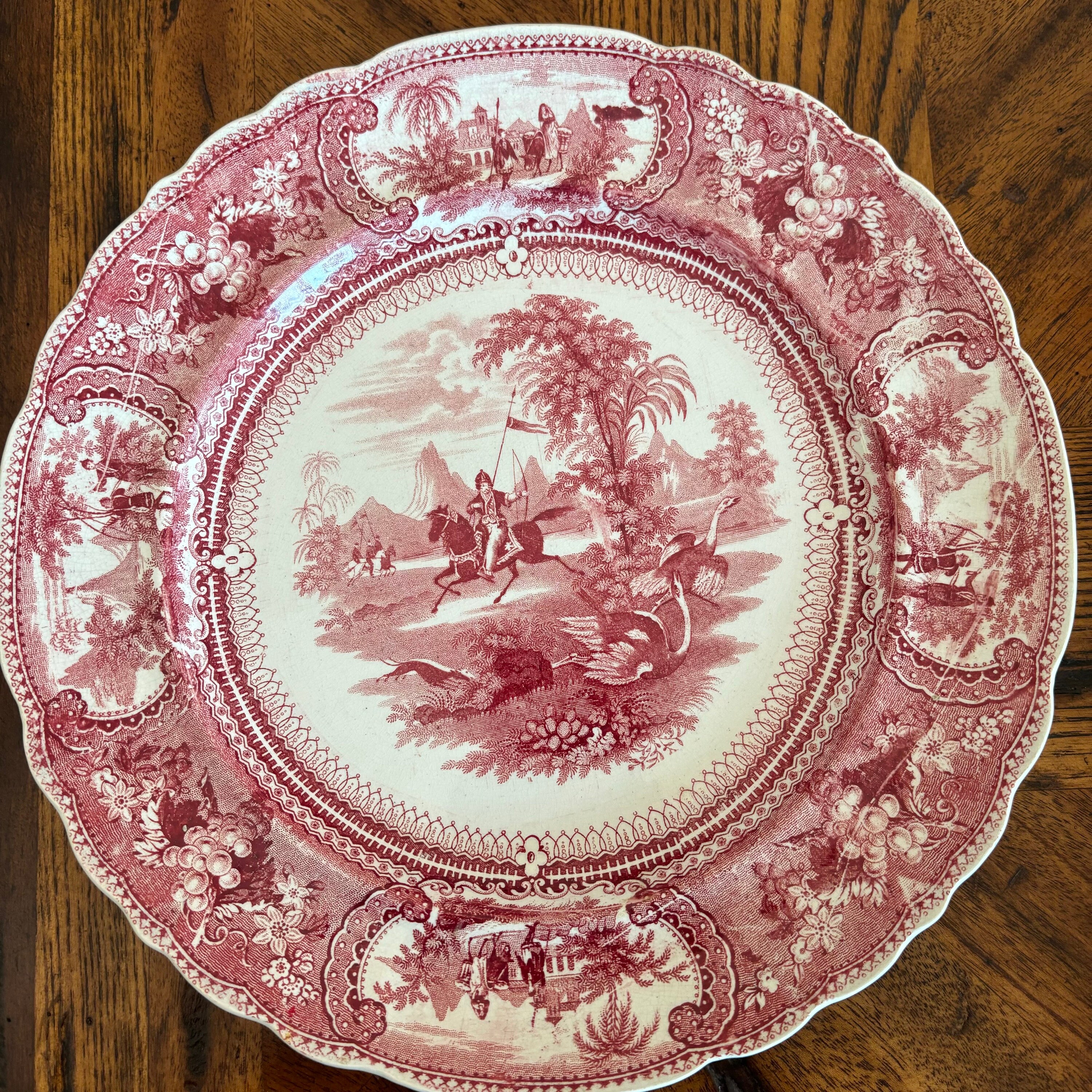 Antique "Belzoni" Pattern - Enoch Woods 11 inches