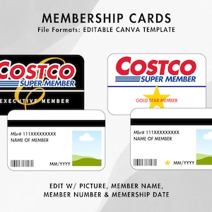 Costco Party Pack Starter Aanpasbare prijsborden, uitnodiging, Kirkland taarttopper, welkomstbord, naamplaatje badge, gelukkige verjaardag teken afbeelding 4