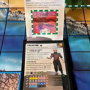 Heroclix Dashboard Slim fan made.