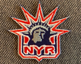 Lady Liberty-NY Rangers applique patch