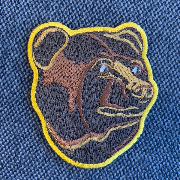 Boston Bruins Bear applique patch