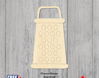 Laser Cut Wooden Cheese Grater Craft Blank | Baltic Birch