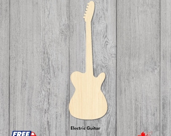 Miniature Guitare En Bois Peint – Modèle Réaliste D'Affichage, Ornement De Bureau Élégant Pour Maison Et Bureau