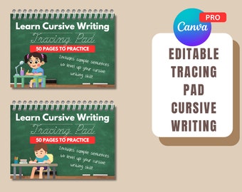 Tracing Activity Workbook, Cursive Writing Activity