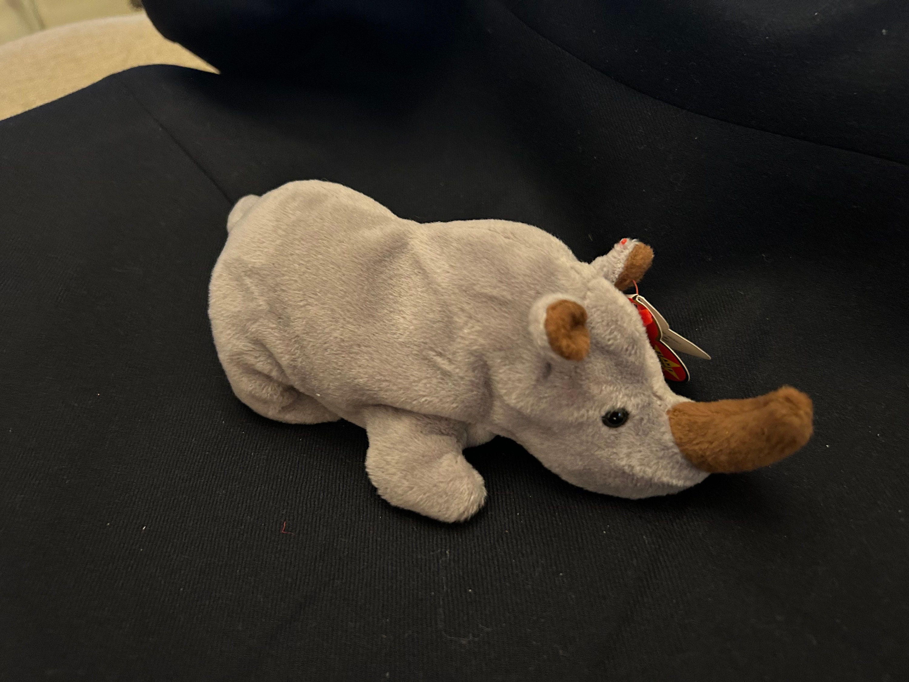 Spike the Rhino Beanie Baby