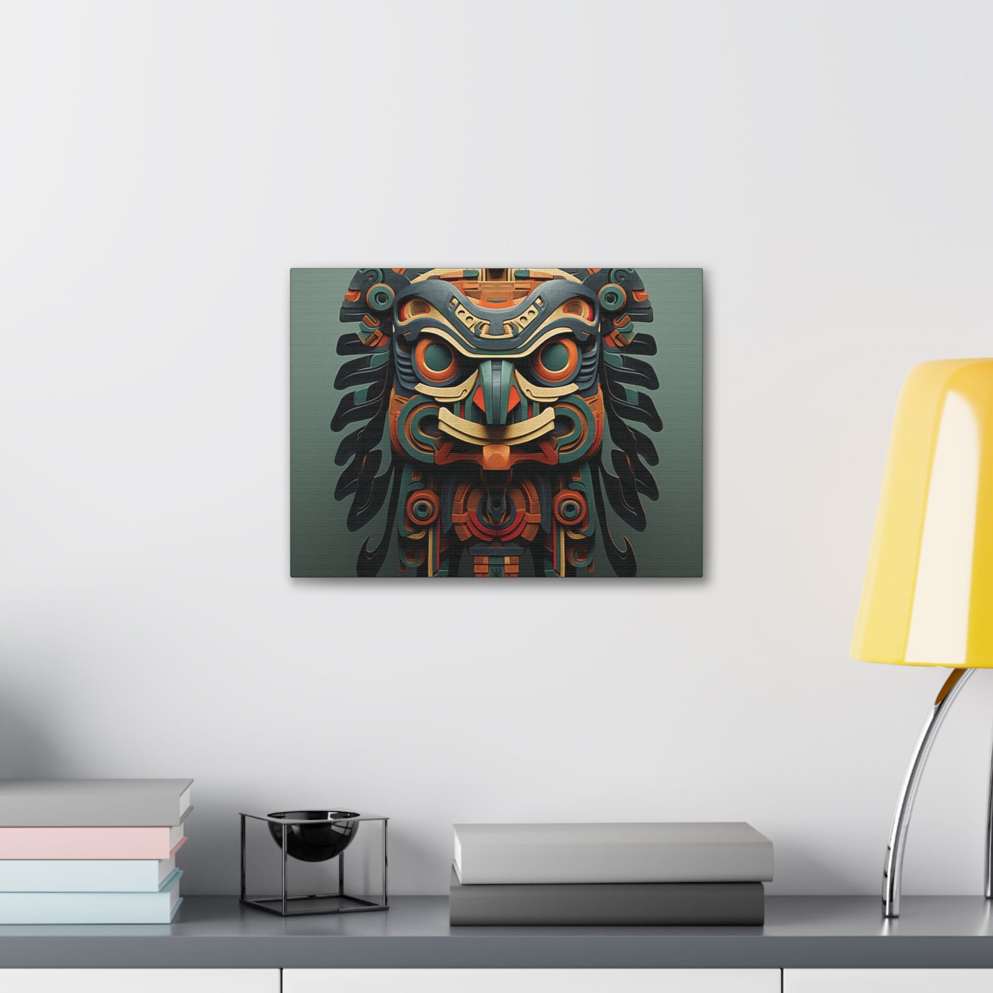 Aztec Artwork, Mesoamerican Prints, Aztec Wall Decor, Ancient Aztec