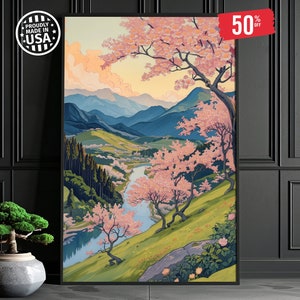 Idyllic Landscape Art Jigsaw Puzzle Adults 1000 Piece - Picturesque Springtime Mountain Experience