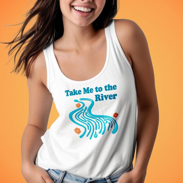 Take Me to the River Unisex Jersey Tank