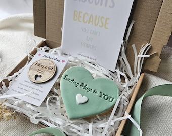 Thinking of You Gift Box |Mother's Day Gift|Pocket Hug Token |Get Well Soon|Sympathy| Just Because Hug in a Box