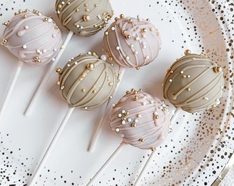 Gourmet Cake Pops: Party Favors, Bridal Shower, Wedding