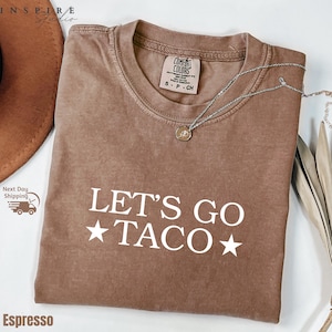 Let&#39;s Go TACO Shirt, Trump Always Chickens Out Tee, Anti MAGA Parody Shirt, Political Humor Shirt, Funny Trump Gift Taco Trump Tshirt, DT954