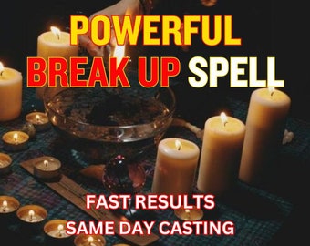 Powerful Break Up Spell | Remove Third Party Separation Spell | Banishing Spell Same Casting Black Magic