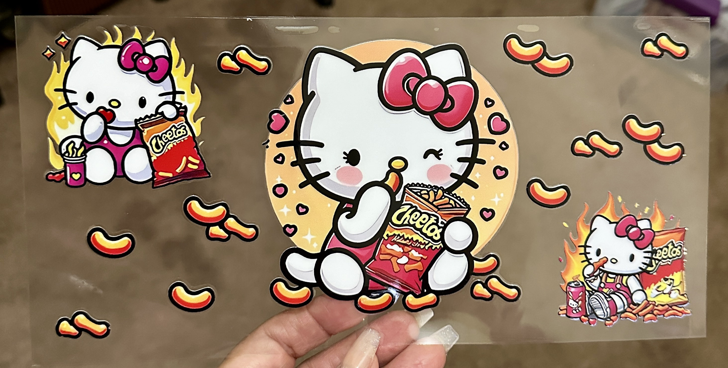 Hello Kitty Cheetos-uv Wrap - Etsy