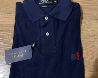 Ralph Lauren Polo Langarm-Shirt Navy