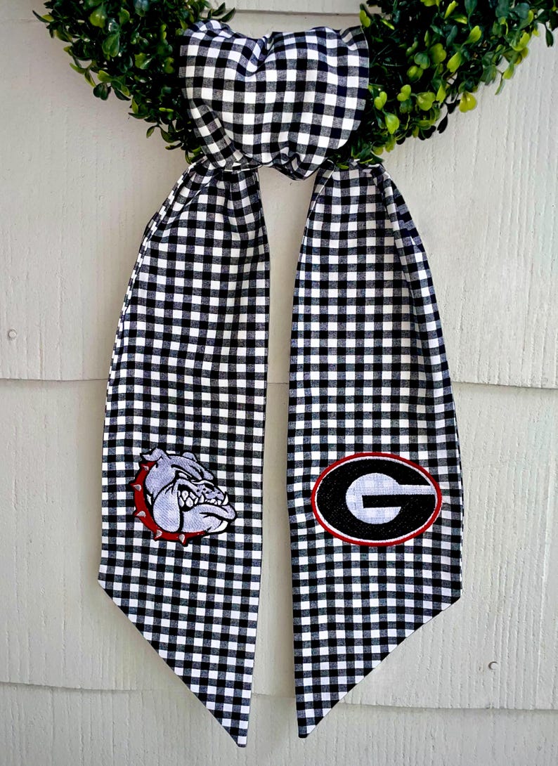 Georgia Wreath Sash