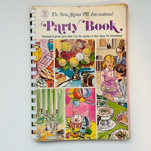 Vintage Beta Sigma Phi Party Book 1973