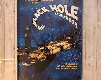The Black Hole Walt Disney Read a Long Picture Book Vintage Kids