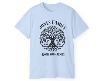 Personalized Family Reunion T-Shirt: Custom Matching Group Vacation Tee