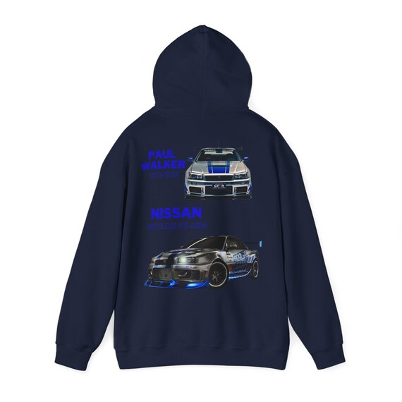 Vintage Retro Hoodie Damen Herren Paul Walker einzigartiges Kunst Motiv Unisex Heavy Blend Geschenk Geburtstag Weinachten Ostern Halloween