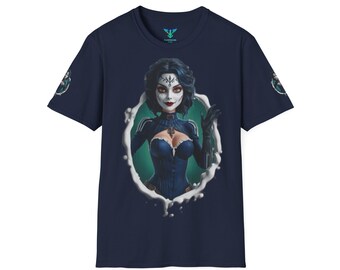 Vintage Retro T-Shirt Women Men Helloween is back Art Motif Unisex Softstyle Gift Idea Birthday Christmas Easter Helloween
