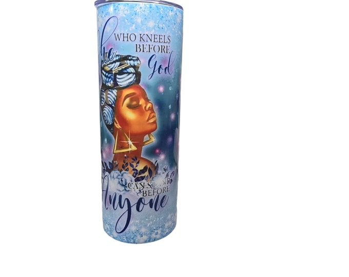 She who Kneels Tumbler