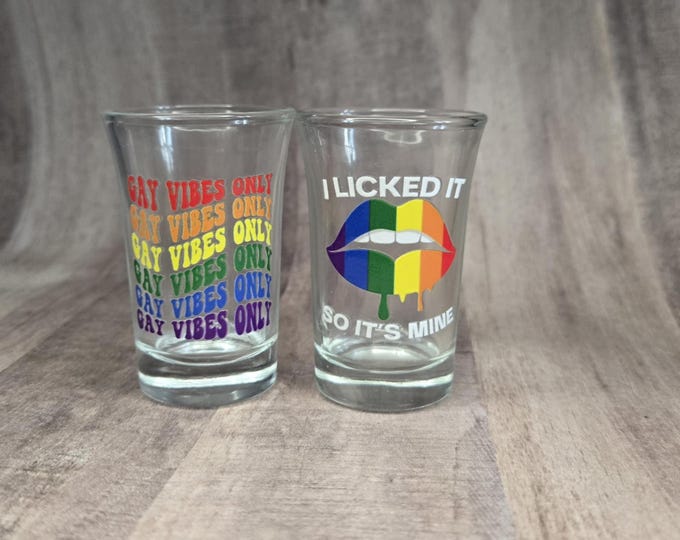 Pride Shot Glasses;