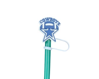 Football Straw Toppers